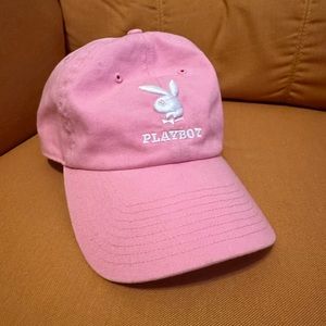 Pink Playboy Baseball Hat